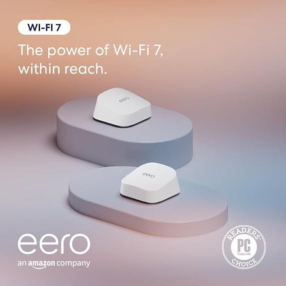 Amazon eero 7 Mesh Wi-Fi 7 Router (2-Pack)