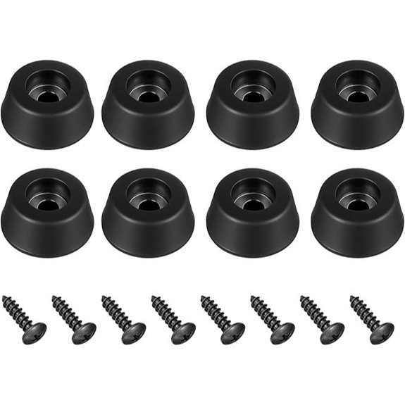 Heavy-Duty Rubber Feet for Subwoofers and Furniture
