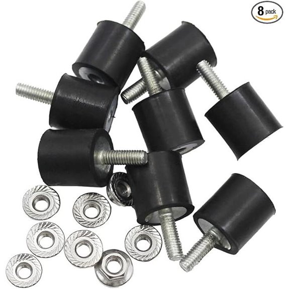 M4 Vibration Isolator Mounts 8pcs