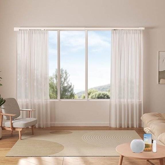 Remac M1 Smart Electric Curtain Track with Remote