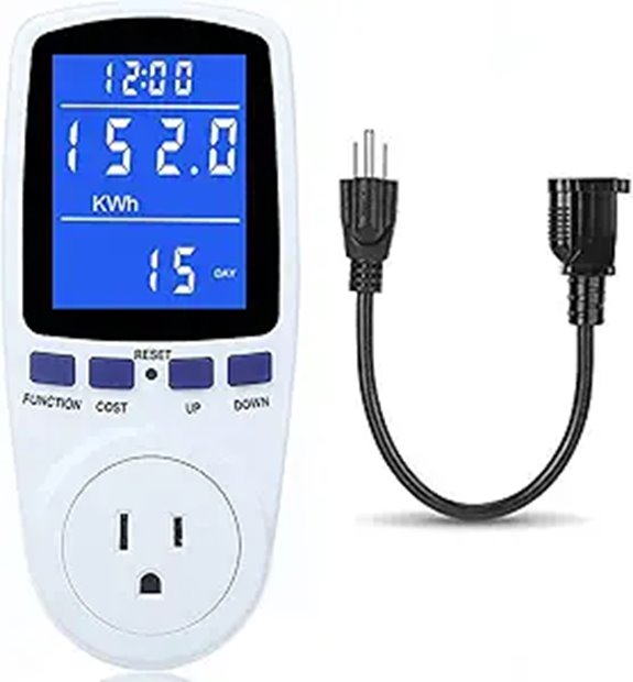 Upgraded Watt Meter Power Usage Monitor with Backlight