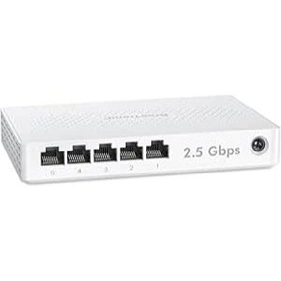 BrosTrend 5-Port 2.5GB Unmanaged Ethernet Switch