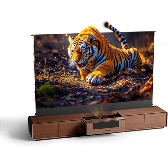 Floor-Rising Laser TV & UST Projector Home Cinema