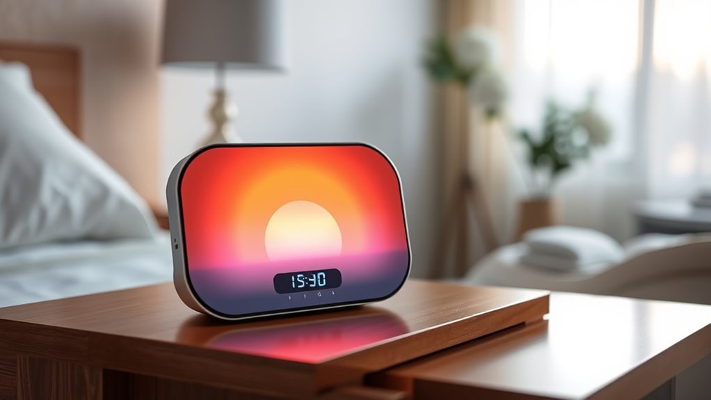 gentle sunrise alarm clocks