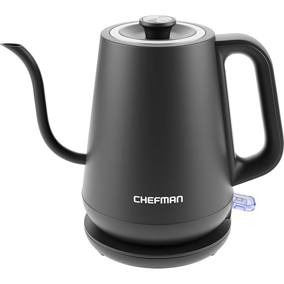 Chefman Gooseneck Electric Kettle 0.8L Auto Shut-Off