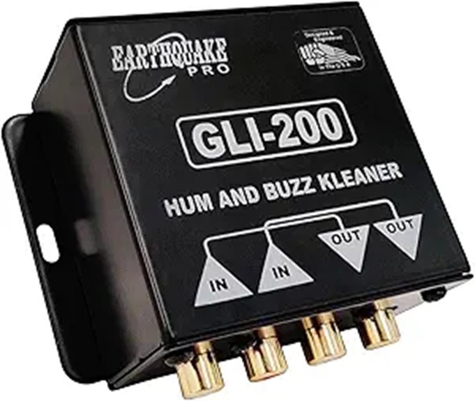 Earthquake Sound GLI-200 Ground Loop Isolator
