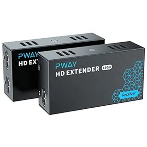 PWAY HDMI Extender 500ft Over Ethernet Kit