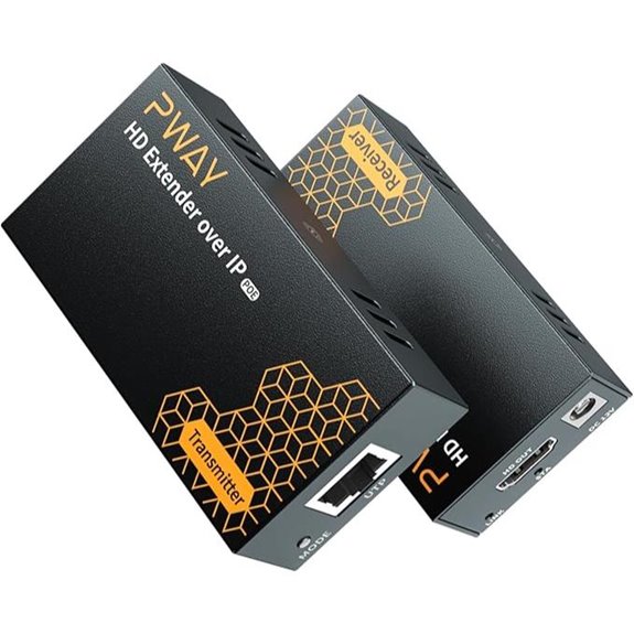PWAY 400ft HDMI Extender Over Ethernet Kit