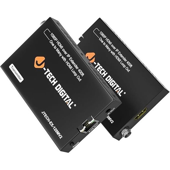 J-Tech HDMI Extender Over Single Cat5e/6/7