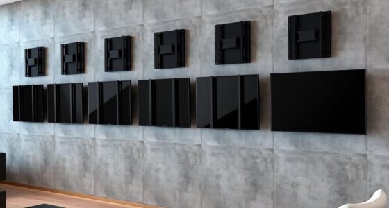 heavy duty fixed tv mounts