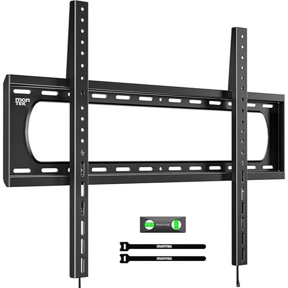 monTEK Heavy Duty TV Wall Mount for up to 120 TVs
