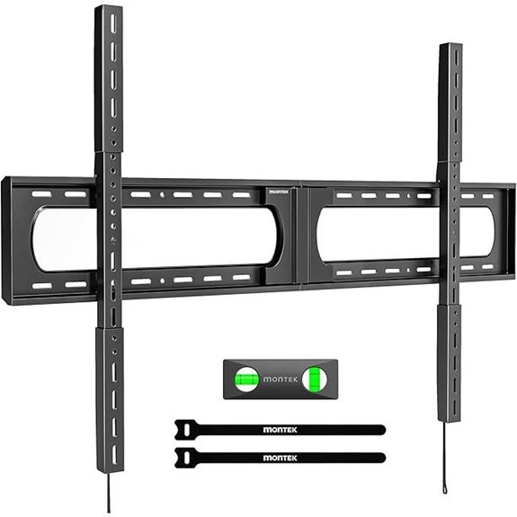 monTEK Heavy Duty TV Wall Mount for 37–140 TVs