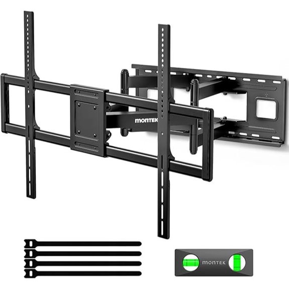 monTEK Heavy Duty XXL TV Wall Mount for 60-120 inch TVs