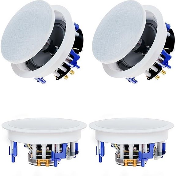 Herdio 6.5 640W Bluetooth Ceiling Speakers (4)