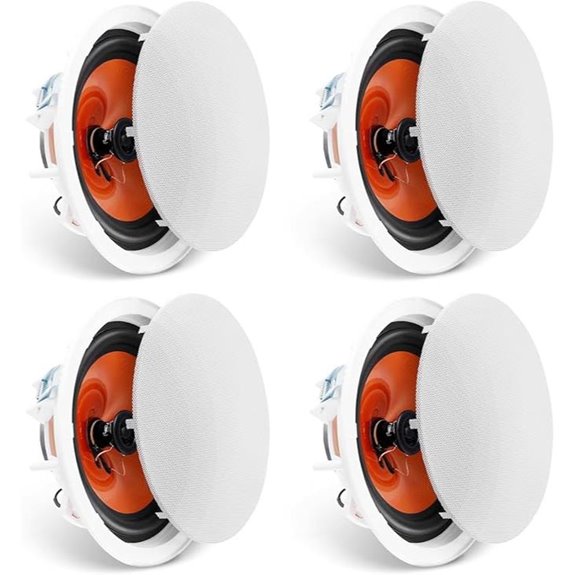 VEVOR 4-Inch Ceiling Speakers 400W Flush Mount System