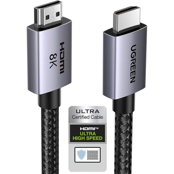 UGREEN 8K HDMI 2.1 Cable 6.6FT (48Gbps)