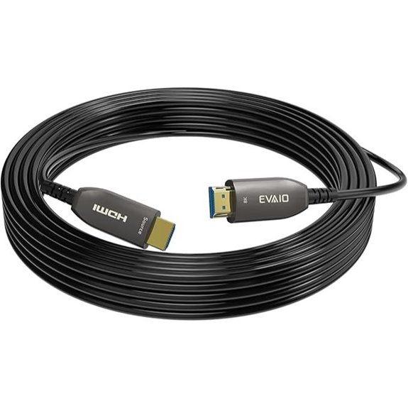 8K Fiber Optic HDMI Cable 100FT HDMI 2.1
