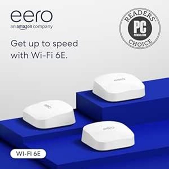 eero Pro 6E Mesh WiFi System (3-Pack)