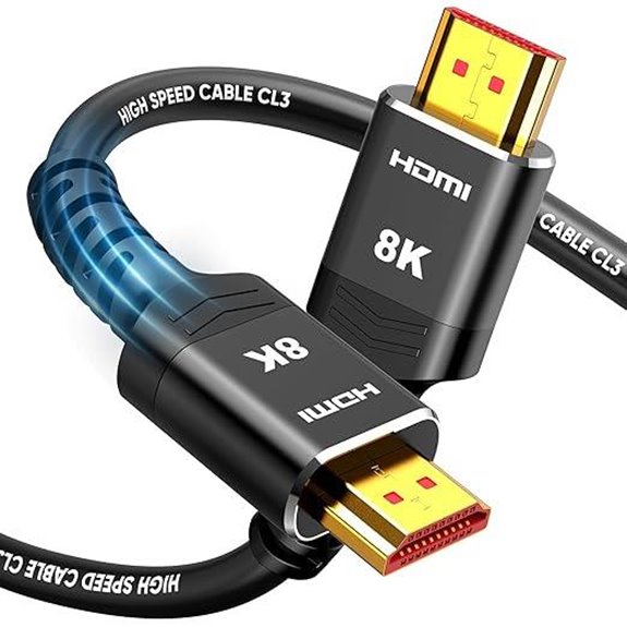 Highwings 25FT HDMI 2.1 Cable for 8K/4K Gaming