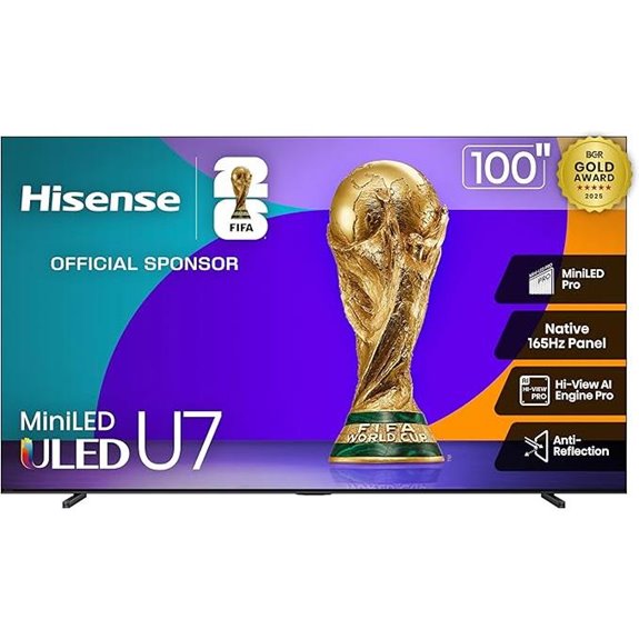 Hisense 100 U7 Mini-LED 4K Gaming Smart TV