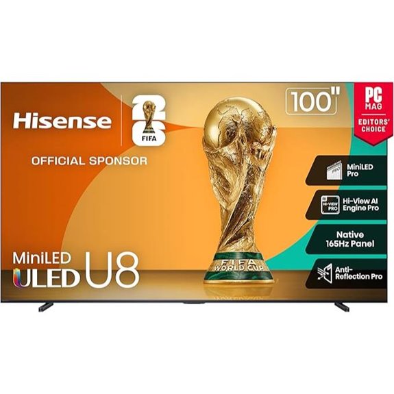 Hisense 100 U8 Mini-LED 4K Smart TV
