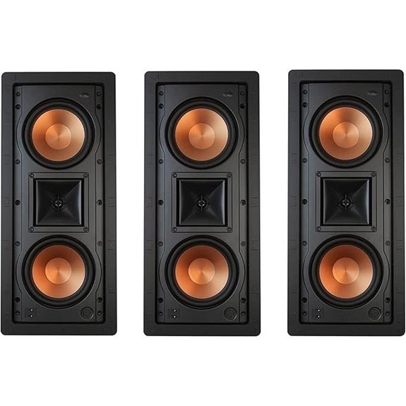 Klipsch R-5502-W II In-Wall Speaker 3-Pack