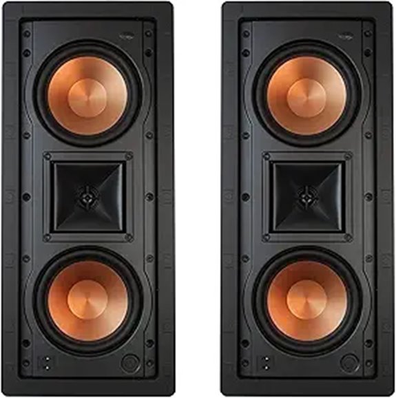 Klipsch R-5502-W II In-Wall Speaker Two-Pack