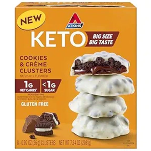 Atkins Keto Cookies & Crème Clusters (8 Count)