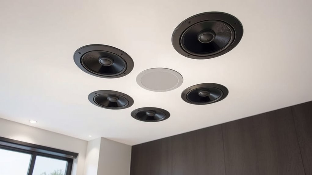 key factors for in ceiling speakers