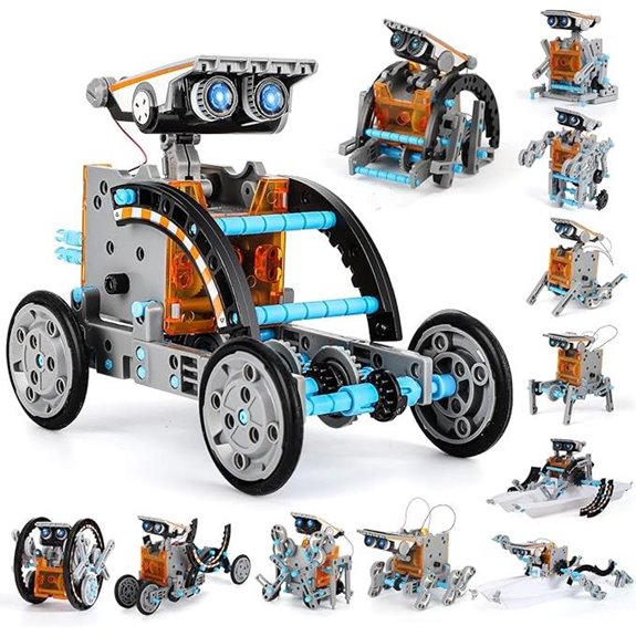Lucky Doug Solar Power STEM Robot Kit for Kids