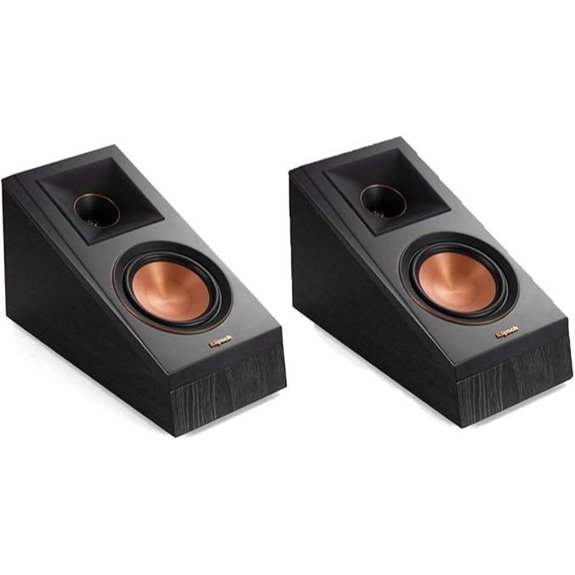 Klipsch RP-500SA Dolby Atmos Surround Sound Speakers (Ebony) (1066507)