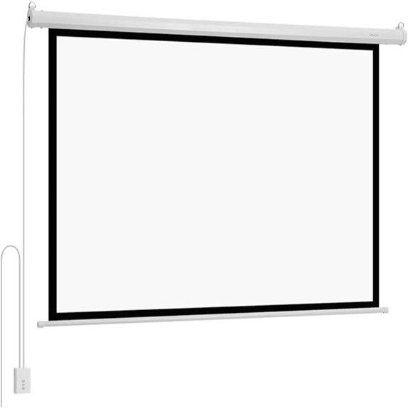 VEVOR 72 Inch Motorized HD Projector Screen