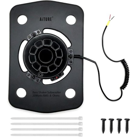 Tactile Bass Shaker Subwoofer for Large Surfaces