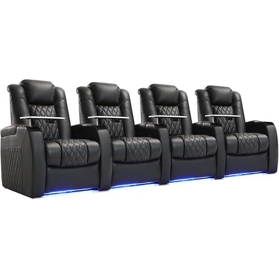 Weilianda Leather Zero Gravity Recliner with USB Tray