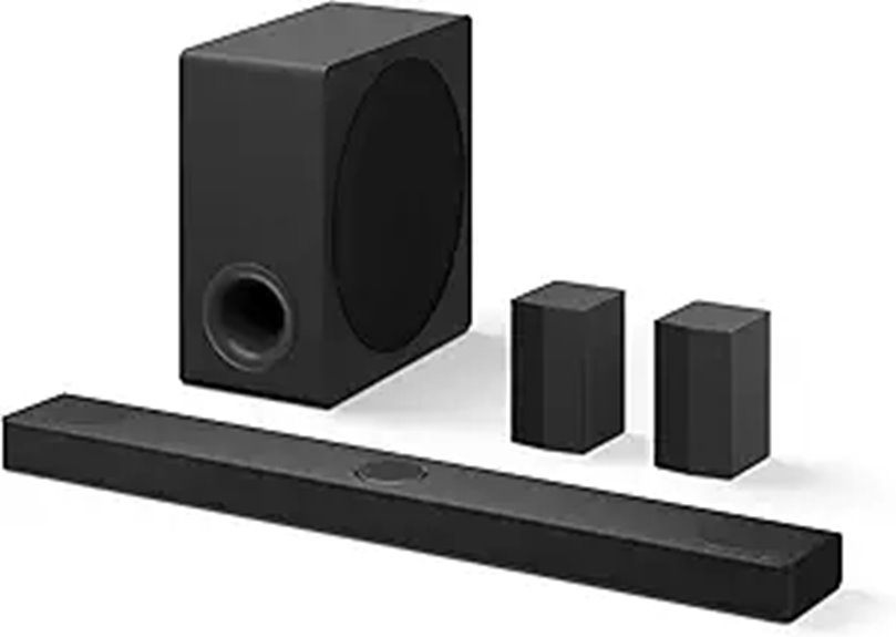 LG S80TR OLED Evo Soundbar with Surround Speakers