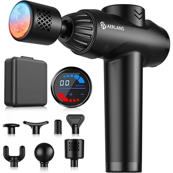 AERLANG Massage Gun with Heat & Cold Therapy