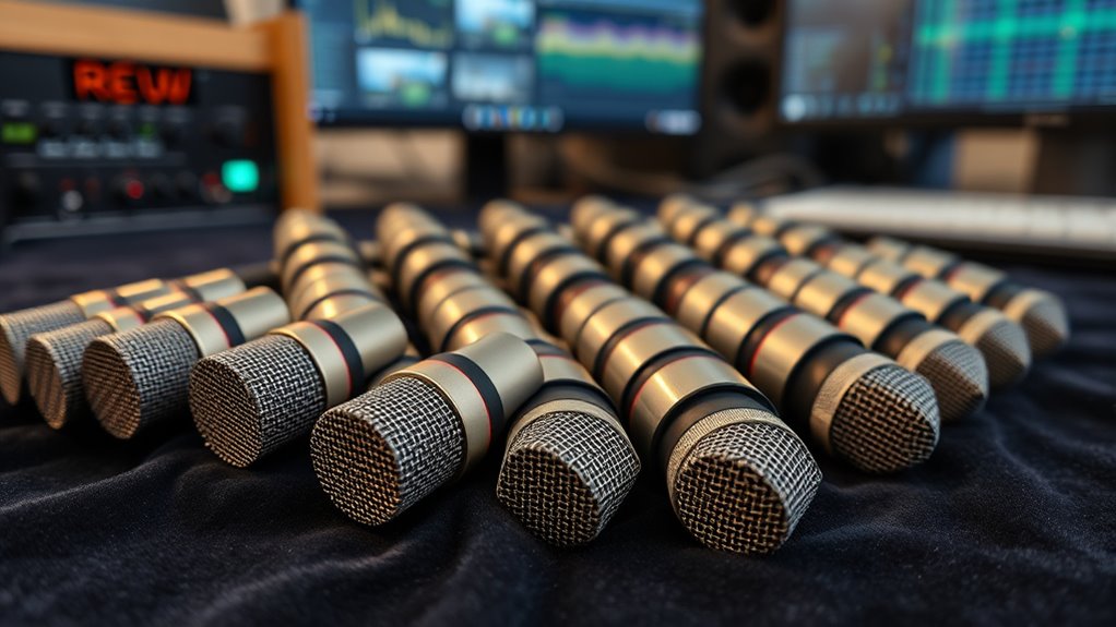 measurement mic bundle selection