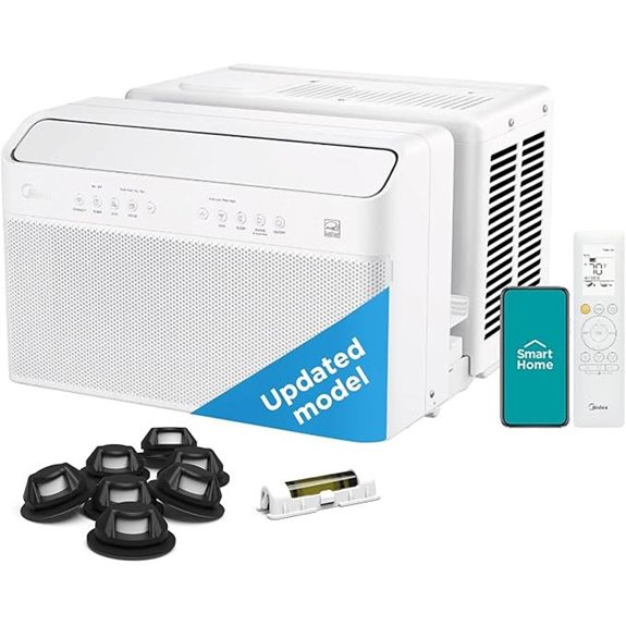 Midea 8,000 BTU U-Shaped Smart Inverter AC