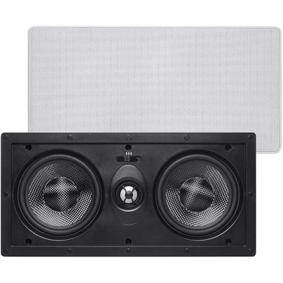 Monoprice Carbon Fiber In-Wall Center Speaker