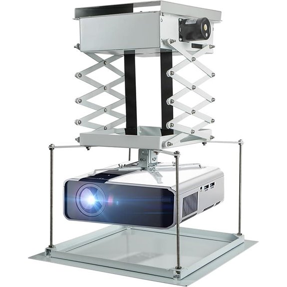 CGOLDENWALL Motorized Ceiling Projector Mount