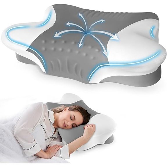 Cervical Neck Pillow for Side Sleepers
