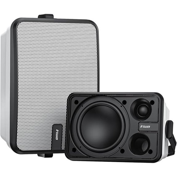 Inwa Waterproof Bluetooth Wall Speakers for Outdoors