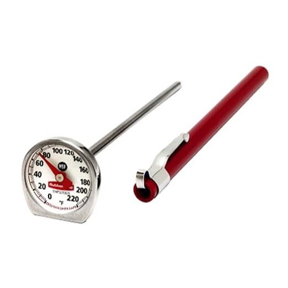 Rubbermaid Instant Read Meat Food Thermometer Pocket-Sized