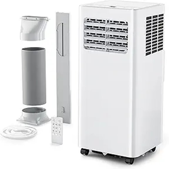 EUHOMY 3-in-1 Portable Air Conditioner with Remote