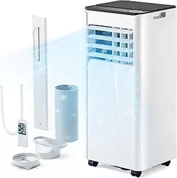 EUHOMY 8,000 BTU 4-in-1 Portable Air Conditioner