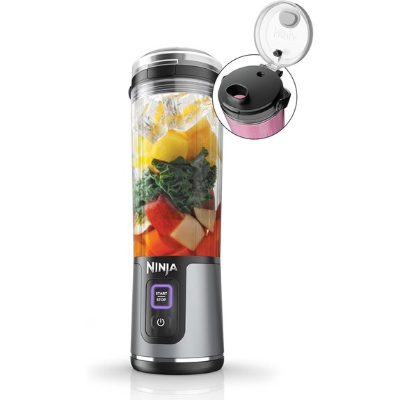 Ninja BC151BK Portable Cordless Blender for Shakes