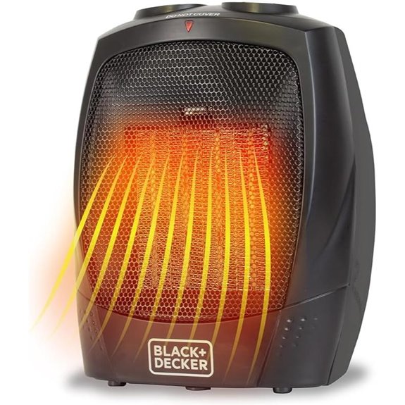 BLACK+DECKER Portable Space Heater with Handle