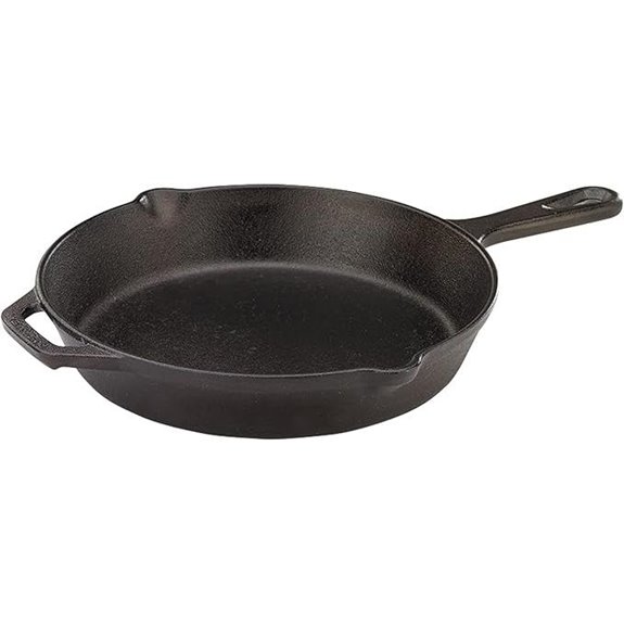 Mercer Culinary Pre-Seasoned Cast Iron Skillet 10.25-Inch