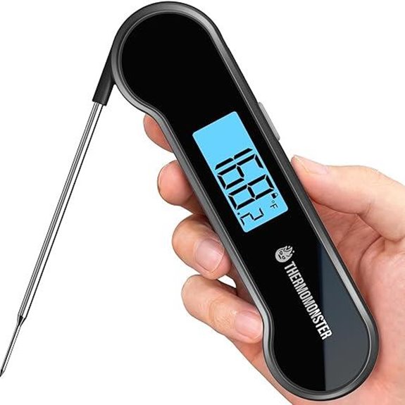 Instant Read Meat Thermometer with ±0.5℉ Precision