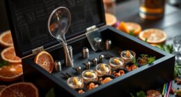 premium cocktail smoking sets